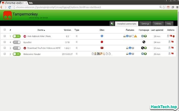 Tampermonkey 油猴脚本